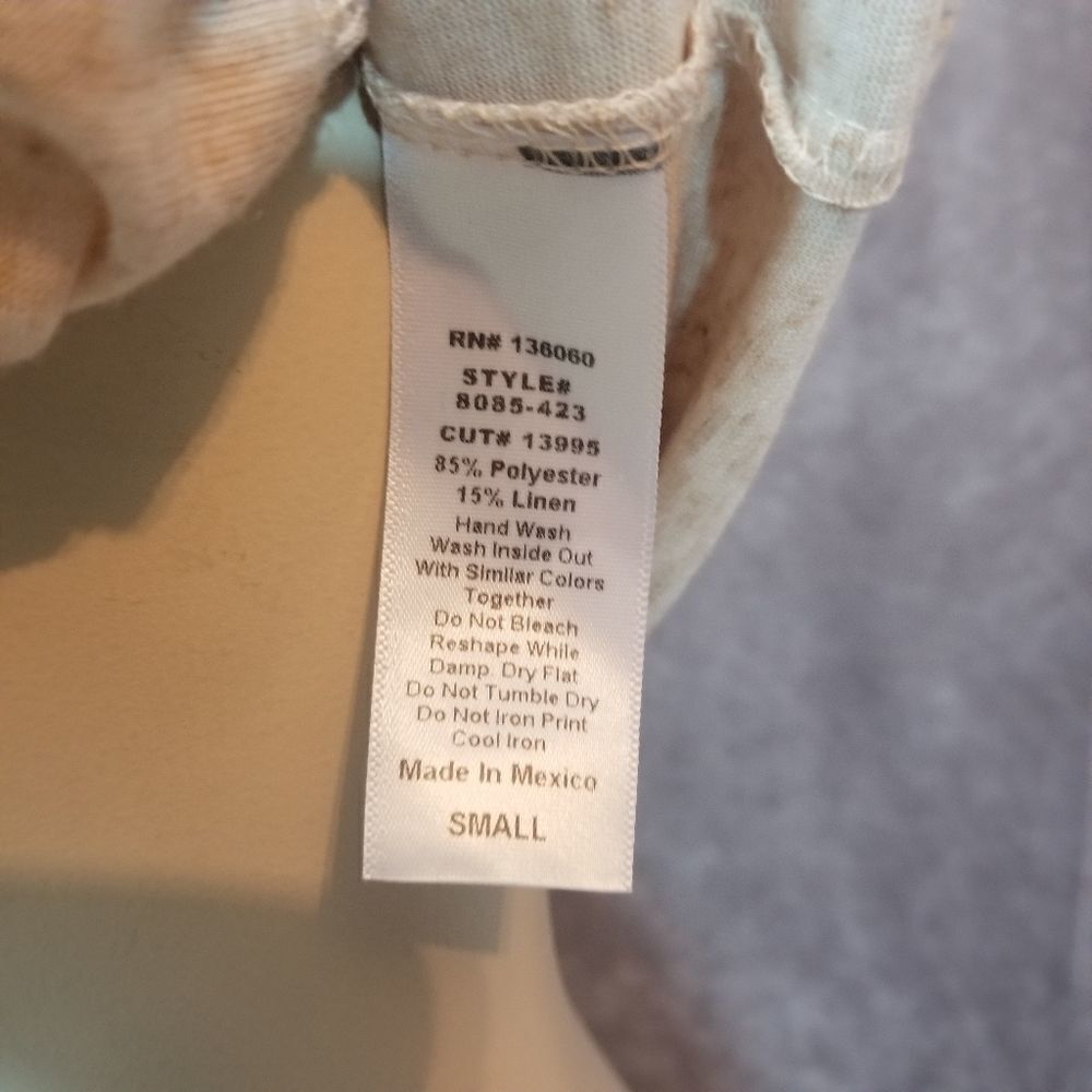 PST Cream Tank Top - Picture 4 of 4